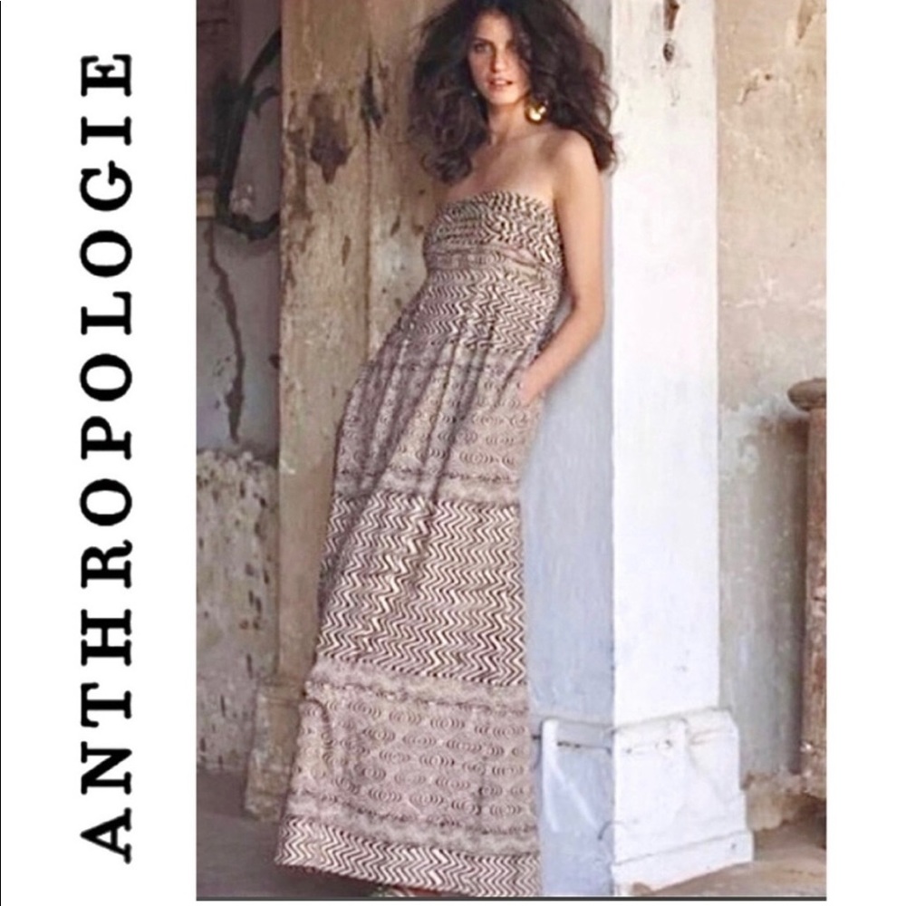 Anthropologie Hypnotic maxi dress. Edme & Esyllte.